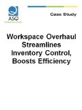 Workspace Overhaul Streamlines Inventory Control, Boosts Efficiency (ASQ Case Study)