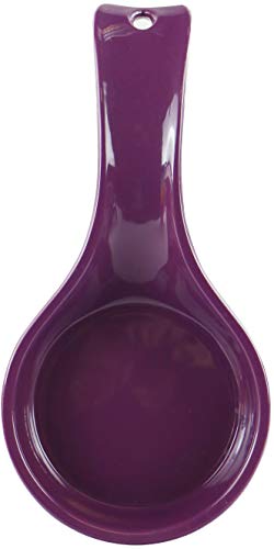 Calypso Basics by Reston Lloyd Spoon Rest, Plum, 4 x 8