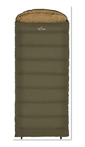TETON Sports Celsius Regular -18C/0F Sleeping Bag; 0 Degree Sleeping Bag Great for Cold Weather Camping; Lightweight Sleeping Bag; Hiking, Camping; Green, Left Zip