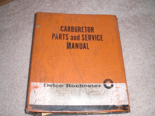 Carburetor Parts and Service Manual #9