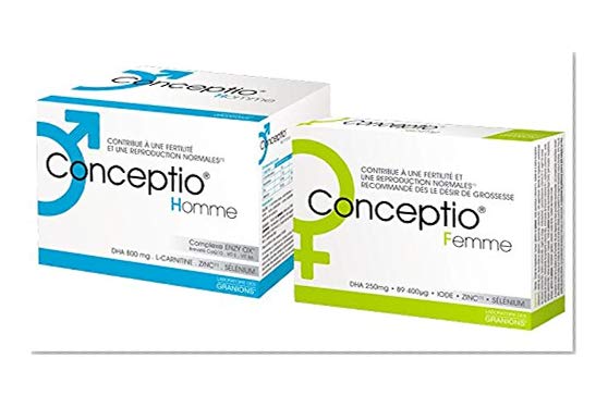 GRANIONS Duo Conceptio Multi-Vitamine pour Homme/Femme