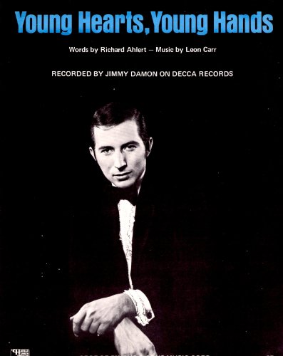 Jimmy Damon...."Young Hearts, Young Hands"....Sheet Music