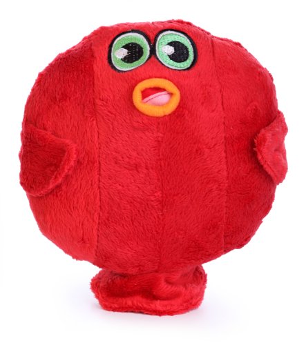 Hear Doggy Small Blow Fish Ultrasonic Silent Squeaker Dog Toy,Large Breeds