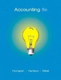 Accounting, Chapters 1-23, Complete Book 8th (egith) edition Text Only
