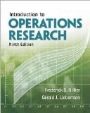 Introduction to Operations Research 9th (nineth) edition Text Only