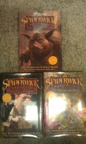 THE SPIDERWICK CHRONICLES BOOK 1-3 (THE FIELD GUIDE, THE SEEING STONE, LUCINDA'S SECRET)
