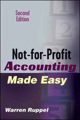Not-for-Profit Accounting Made Easy 2nd (second) edition Text Only