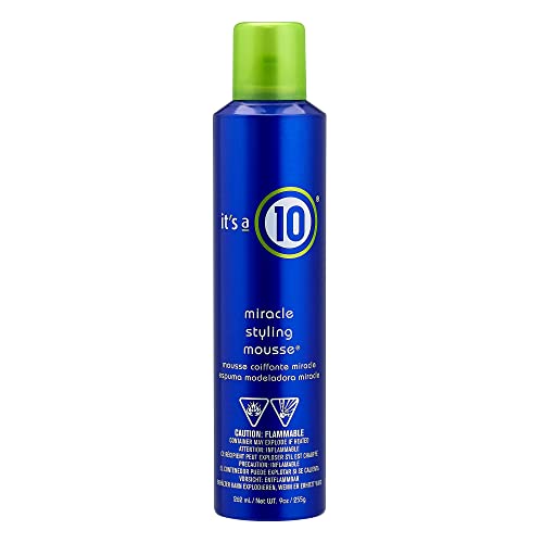Book Cover It's a 10 Miracle Styling Mousse for Unisex, 9 Ounce