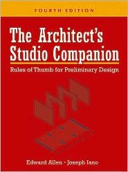 The Architect's Studio Companion 4th (forth) edition Text Only