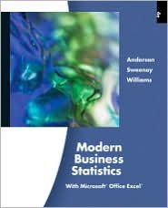Modern Business Statistics with Microsoft Excel (with Printed Access Card) 4th (forth) edition Text Only