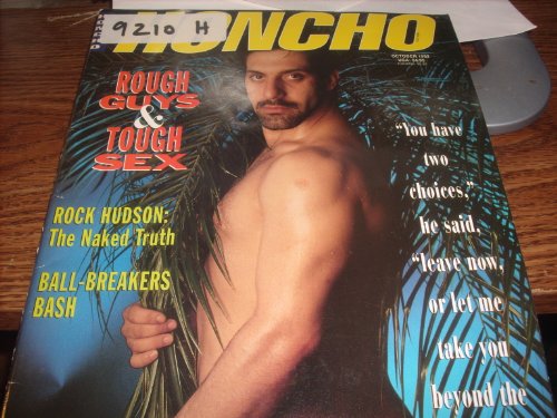 Honcho Adult Men's Gay Magazine October 1992 Rock Hudson the Naked Truth