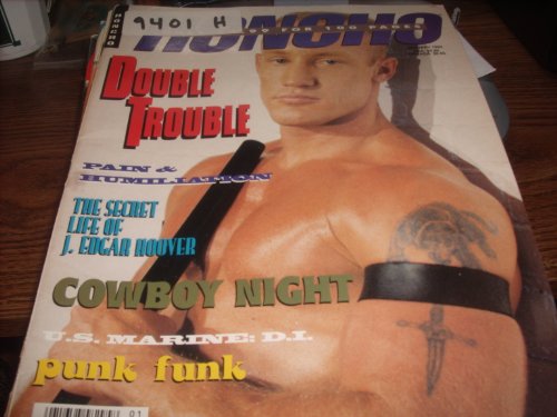 Honcho Adult Men's Gay Magazine January 1994 Double Trouble