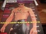 Honcho Adult Men's Gay Magazine January 1993 Kris Lord: Satan's Satyr