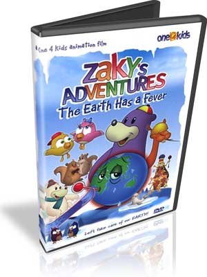 Zaky's Adventures The Earth Has a Fever DVD