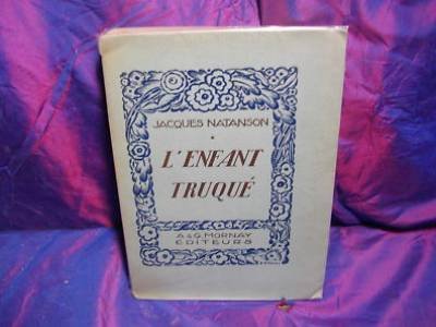 Natanson l' enfant truque portrait de weismann 1922