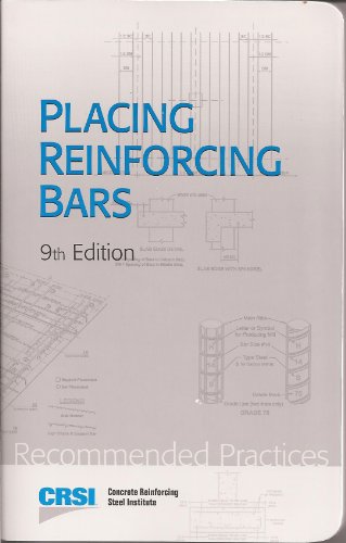 Book Cover Placing Reinforcing Bars - 9th Edition