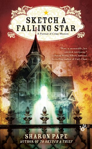 Book Cover Sketch a Falling Star (A Portrait of Crime Mystery Book 3)