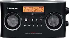 Sangean PR-D5 BK AM/FM Portable Radio with Digital Tuning and RDS