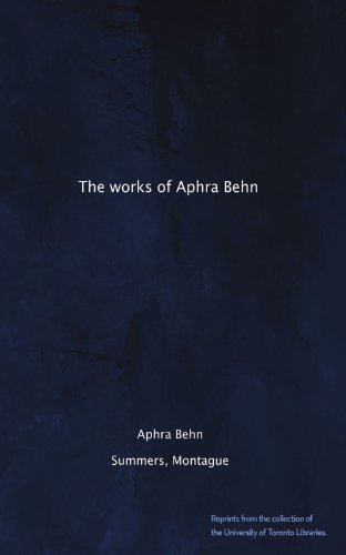 The works of Aphra Behn