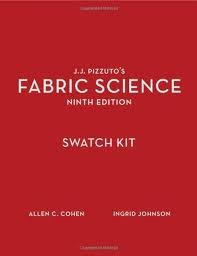 J.J. Pizzuto's Fabric Science Swatch Kit 9th (nineth) edition Text Only