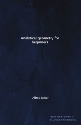 Analytical geometry for beginners