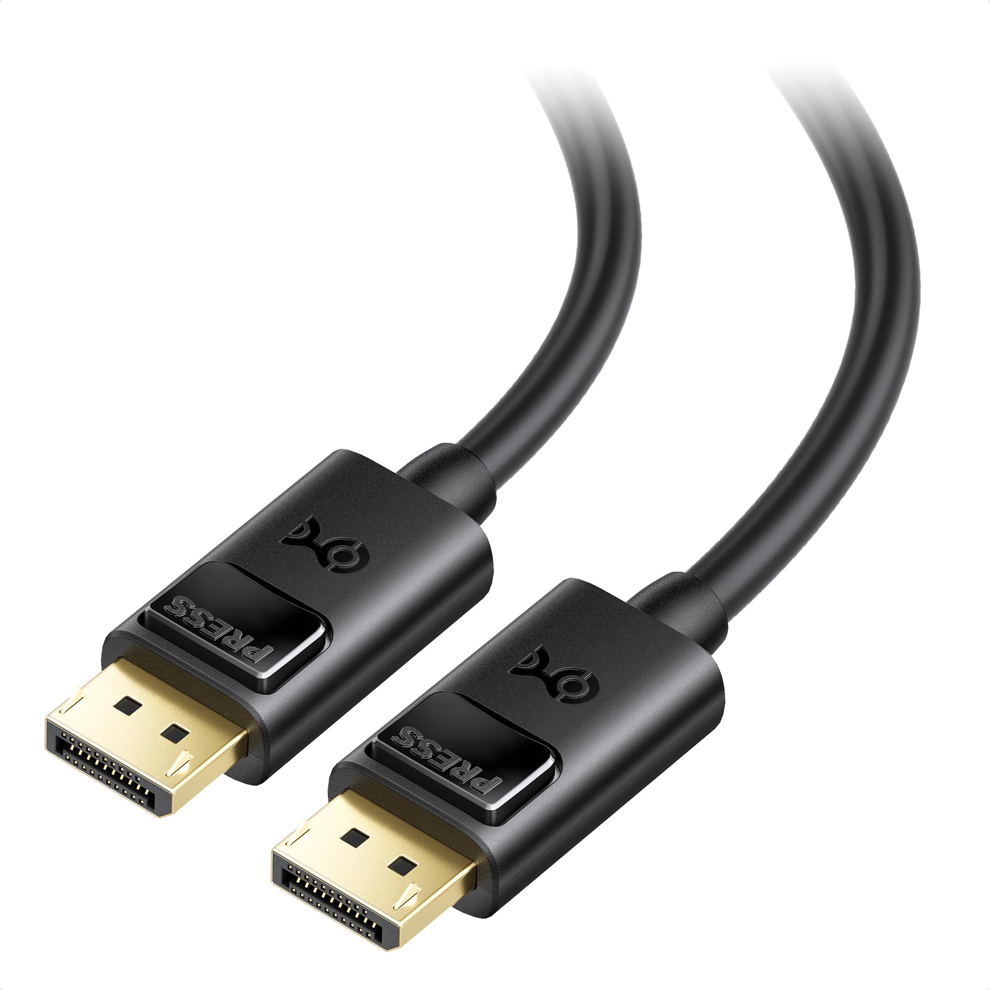 Book Cover Cable Matters 4K DisplayPort to DisplayPort Cable (DP to DP Cable, Display Port Cable) 6 Feet - 4K 60Hz, 2K 144Hz Monitor Support
