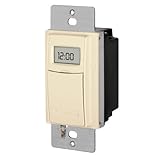 Intermatic ST01A 7 Day Programmable In Wall Digital Timer Switch for Lights and Appliances, Astronomic, Self Adjusting, Heavy Duty