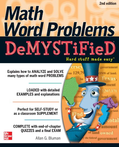 Book Cover Math Word Problems Demystified 2/E