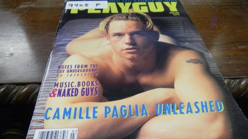 Playguy Men's Adult Gay Magazine March 1994 Camille Paglia Unleashed