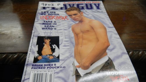 Playguy Men's Gay Magazine March 1998 Let us Be Your Underwear