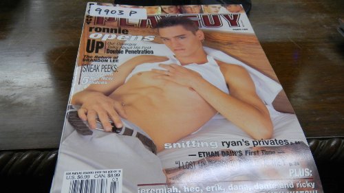 Playguy Men's Gay Magazine March 1999 Ronnie Opens
