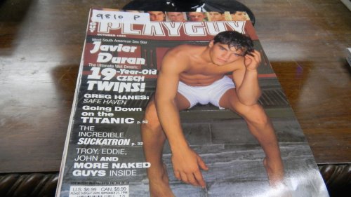 Playguy Men's Gay Magazine October 1998 Javier Duran