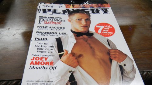 Playguy Men's Gay Magazine August 1998 Brad Phillips