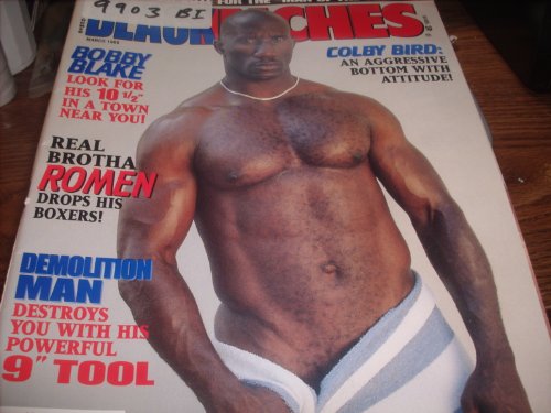 Black Inches Men's Gay Magazine March 1999 Bobby Blake