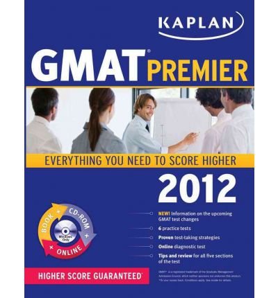 (GMAT 2012 Premier [With CDROM]) By Kaplan (Author) Paperback on 07-Jun-2011