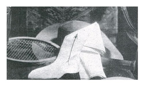 #1239 CASINO STOCKING VINTAGE KNITTING PATTERN (Single Patterns)