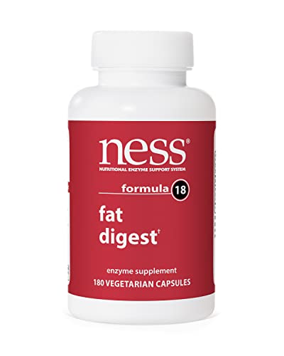 Ness Enzymes- Fat Digest #18 180 caps