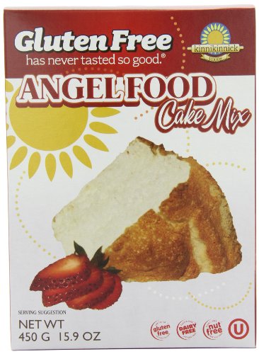 Book Cover Kinnikinnick Gluten Free Angel Food Cake Mix, 15.9 Ounce (Pack of 3)