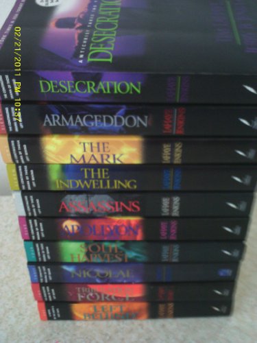 Left Behind Series #1-11(10) Books (Left Behind, Tribulation Force, Nicolae, Soul Harvest, Apollyon, Assassins,The Indwelling,The Mark, Desercration, The Remnant,Armageddon) Paperbacks