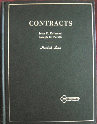 Contracts (HORNBOOK SERIES)