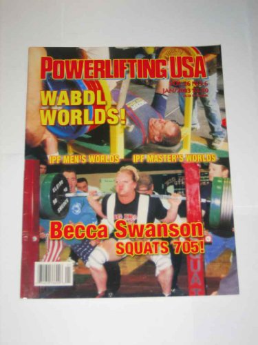 Powerlifting USA January 2003 Becca Swanson