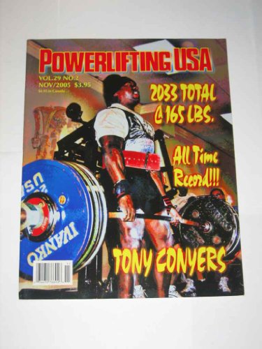 Powerlifting USA November 2005 Tony Conyers