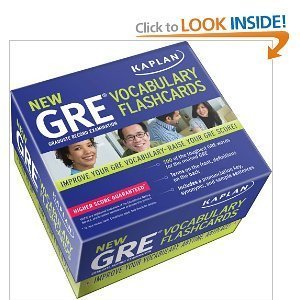 Kaplan New GRE Vocabulary Flashcards [Cards]