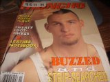 Honcho Adult Men's Gay Magazine November 1995 Buzzard and Strip-Searched