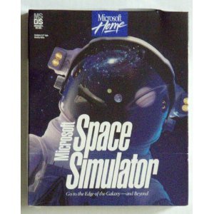 Microsoft's Space Simulator (MS-DOS)