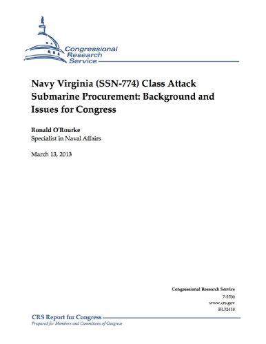 Navy Virginia (SSN-774) Class Attack Submarine Procurement: Background and Issues for Congress