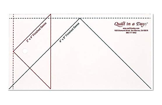 Quilt In A Day Flying Geese Ruler-Large