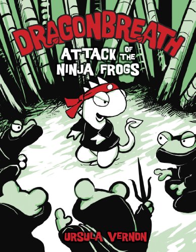 Book Cover Dragonbreath #2: Attack of the Ninja Frogs