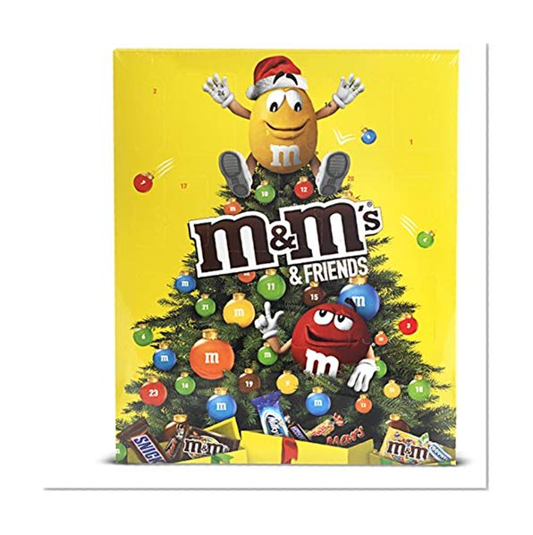 M&M's & Friends Calendrier de l'Avent Chocolat Noël - 361g