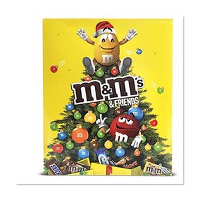 M&M's & Friends Calendrier de l'Avent Chocolat Noël - 361g